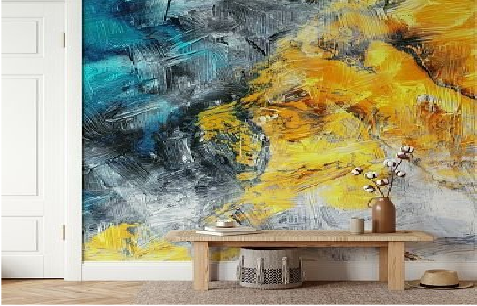 莲花墙面油画如何保养？