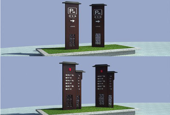 莲花景区标识标牌如何制作？