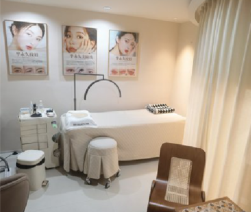 莲花美容店装修小技巧