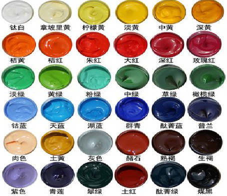 莲花墙绘颜色的选择有讲究。