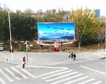 莲花户外大屏广告投放要点。